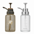 MistPro premium frosted glass vs cheap scratched plastic sprayer comparison